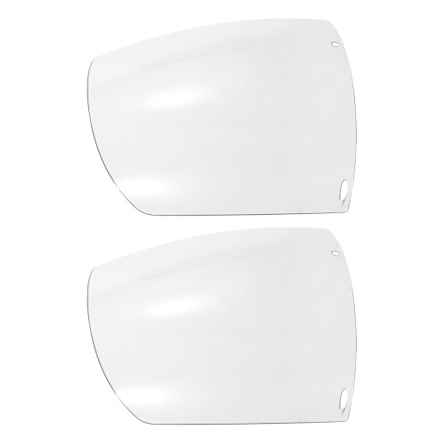 2 Pezzi Maschera Trasparente Saldatura Con Lente Ricambio