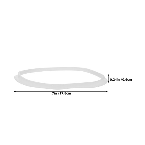 Vedação Silicone 2L Tampa Moedor - Junta Universal 16Cm 2