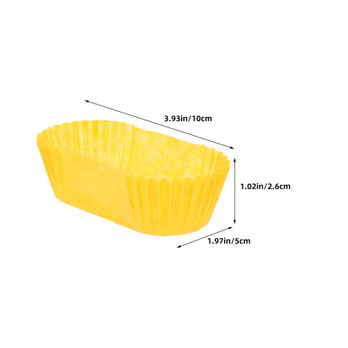 1000 Unidades Forras De Para Cupcake 3,93X1,97X1,02 Polegadas 1