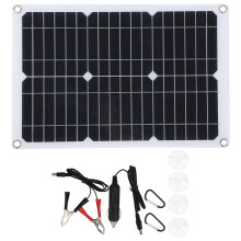 Renewable Power Solution, Eco Friendly Energy Monocrystalline Solar Panel, High Efficiency Flexible Solar Panel with Quick Setup for Outdoor Emergency