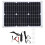 Renewable Power Solution, Eco Friendly Energy Monocrystalline Solar Panel, High Efficiency Flexible Solar Panel with Quick Setup for Outdoor Emergency 1