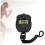 Professional Multi-Function Digital Sport Stopwatch Timer, Schwarz, 1/100 Second Split Timing With Date Time Alarm, Ergonomically Designed For Comfort 3