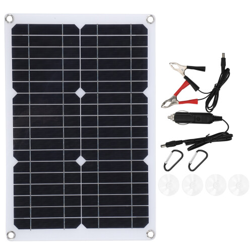Renewable Power Solution, Eco Friendly Energy Monocrystalline Solar Panel, High Efficiency Flexible Solar Panel with Quick Setup for Outdoor Emergency 1