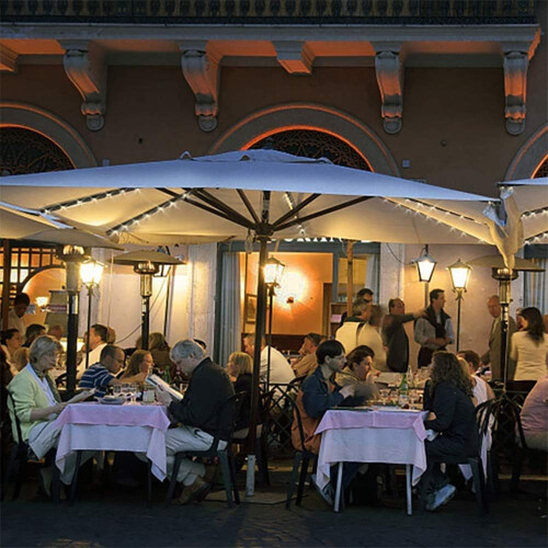 Ηλιακή ενέργεια Patio Magic: Αδιάβροχες ομπρέλες εξωτερικού χώρου με 8 λειτουργίες 2
