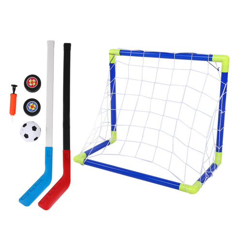 Πτυσσόμενο τέρμα ποδοσφαίρου και μπάλας ποδοσφαίρου, 2σε1 σχεδιασμός για