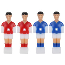 Mini-jeu de baby-foot en plastique avec joueur de football, pièce de rechange résistante, légère et durable pour machine de baby-foot, finitions