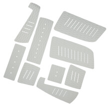 EVA Deck Traction Pad for Surfboard Gray Non-Slip Shock Absorbent