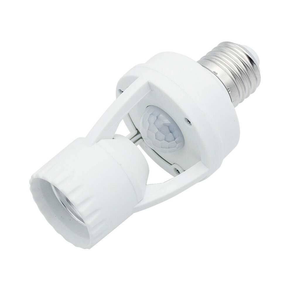Smart Motion Sensor Light Socket, Energy Saving Design With 360 Degree Detection, Adjustable Button For Customized Sensitivity, Universal 9405630312218
