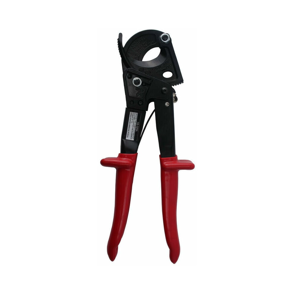Ratchet Cable Cutter, Quick Straight Cuts With High Carbon Steel Blades, Non-Slip Handle Provides Firm Grip, Compact Structure For Convenient 9173940431904