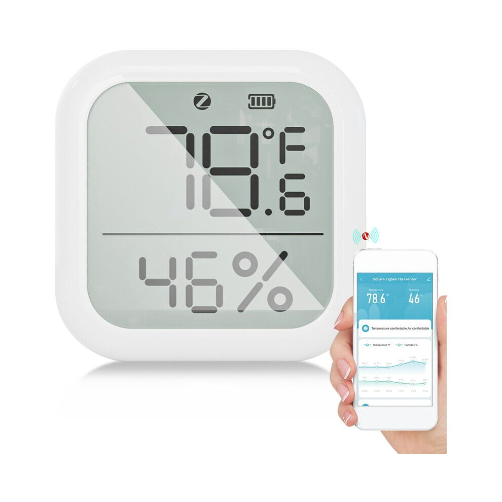 WiFi Empowered: WiFi Temperature Sensor For Remote Monitoring And Alerts, Ideal For Home And Work Environments