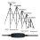 Ring Light With Extendable Tripod Stand, One Button Adjustment For Quick Height Setup Within 20 Seconds, For Online Teaching, Youtube, Ins, Facebook 2