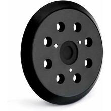 Orbital Sander Replacement Pad, Hook and Loop Design for Easy Attachment, Quality Material Ensures Durability & Smooth Sanding, 125mm Diameter Ideal