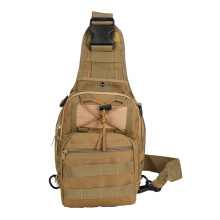 Tactical Backpack for Men, Multifunctional Design Tear Resistant Fabric Premium Clips, Small Lightweight Sling Bag for Every Day Carry
