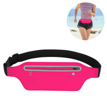 Accessorio versatile per la corsa, marsupio impermeabile, tracolla regolabile, inserti riflettenti per una maggiore sicurezza, tessuto in lycra di
