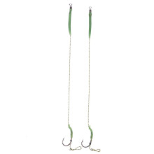 Carp Fishing Rig For Barbed Fishing Hooks, Camouflage Sinking Line With High Carbon Hooks, Sharp And High Strength, Anti-Rust, Free Rotating Swivel Fo