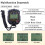 Precision In Hand: 30 Lap Split Memory Stopwatch With Pace Mode, Multifunctional Timer, Ergonomic Design For Comfort And Control, Ideal For Coaches An 3