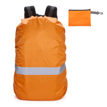 Waterproof Backpack Protector, Reflective Stripe Ensures Visibility Night And Day For Hiking Camping, Elastic Rim And Portable For Convenient Storage