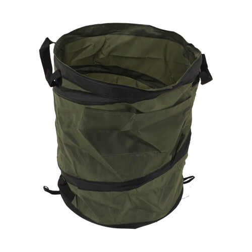 Oxford Collapsible Camping Trash Can with Bottom Handle 12.7x15.5in 1