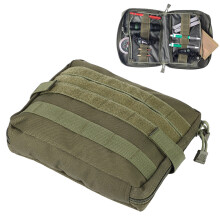 Emergency Oxford Cloth Bag, Tactical Molle Pouch With Water-Repellent Performance For Outdoor Activities, Portable And Convenient Storage For Medical