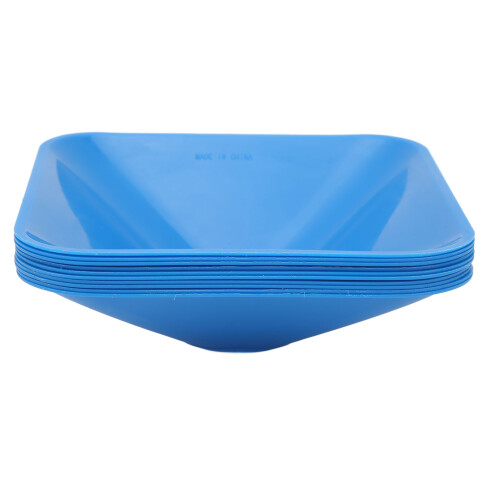 Bright Blue 10PCS Stackable Training Cones 17.7x17.7x5cm Sports Marker 1