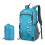 Foldable Backpack for Hiking Travel Lightweight Water Resistant Durable with Multiple Storage Compartments Humanization Design Reflective Stripe 1
