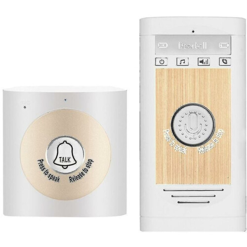 Indoor Intercom With Dual Channels, Waterproof Design For Long Range Communication In Home Office Settings 2