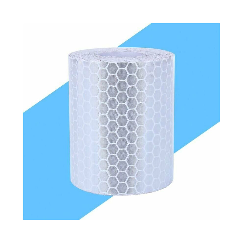 Reflective Material For Outdoor Use, Waterproof Self Adhesive High Visibility Safety Warning Tape, Strong Reflectivity & Weather Resistant 3M X 5Cm 9169997247711