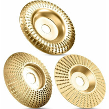 Set di dischi da intaglio versatili per smerigliatrici angolari, dischi per modellare il legno con applicazione su materiali non metallici, perfetti