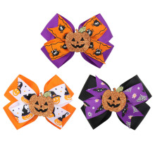 Accessori per costumi, decorazioni per capelli alla moda per Halloween con motivi di zucca, pipistrello, ragno e fantasma