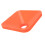 10PCS Bright Orange Stackable Training Cones 17.7cm for Sports 16
