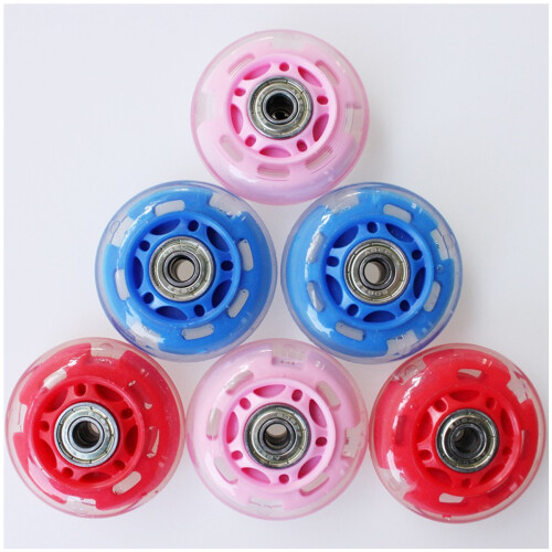 Φωτίστε το μονοπάτι σας, τροχοί σκούτερ ABEC9Bearings (κόκκινοι), συσκευασία 2 τεμαχίων, 2