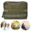 Durable Denier Canvas Pouch, Tactical Molle Admin Multi Purpose Modular Utility Bag For Versatile Outdoor Use 5