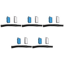 5X Car Dual Zone Air Conditioning Heater Flap Repair Kit for 407 2004-2016 C5 6480E3