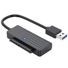 Naar USB-Adapter, USB 3.0 Naar III 2,5 Inch SSD-Overdrachtskabel, Compatibel met Externe Harde-Schijflezer