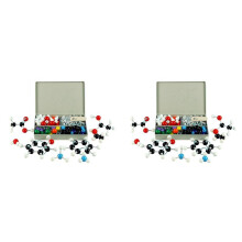 480 Sztuk Zestaw Modeli Molekularnych Chemia Organiczna Model Orbitalny Elektronów Molekularnych Chemia Narzędzie Pomocnicze do Lekcji Chemii