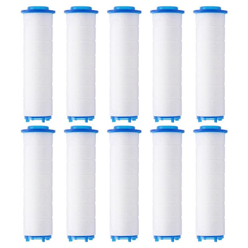 50Pcs Replacement Shower Filter for Hard Water - High Output Shower Water Filter to Remove Chlorine and Fluoride 2