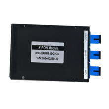 GPON XGS-PON Band 1G/10G Fliter X-PON WDM Module Optisch Netwerk 1310/1490nm 1270/1577nm Fiber Terminal Box