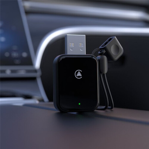 Wireless CarPlay Adapter -  2in1 USB Wireless Carplay  Car Box for IOS/Android Auto Plug and 1