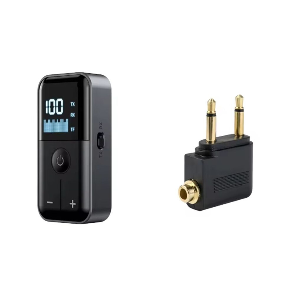 4 In 1 5.4 Audio Receiver Transmitter 3.5Mm Aux Tf Card Stereo Music Led Display Adapter With Mic 6032565212899