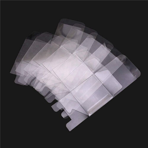 200Pcs Clear Plastic Boxes for Gifts Pvc Packing Box Gift Packaging Transparent Candy Box Wedding Gift Boxes 2