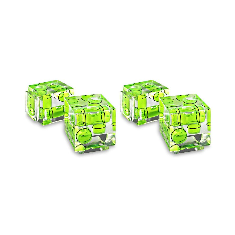 Triple 3 Axis Hot Shoe Bubble Spirit Level Compatible For Dslr Camera (4 Pack) 4712950940676