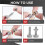 8Pcs Handle Quick Release Pins,Quick Release Lock Pin, Retractable Spring Plunger, M6 Lockout Kit for Rolling Tool Box 2