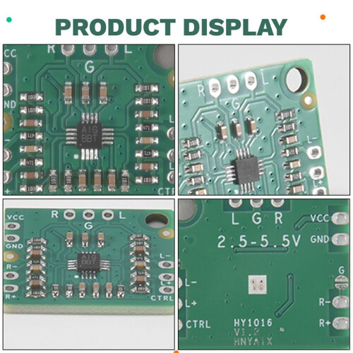 Differential Turn Balance Single-Ended Output Ear Amplifier HiFi Amplifier Board MAX97220 Input 2.5-5.5V 1