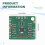Differential Turn Balance Single-Ended Output Ear Amplifier HiFi Amplifier Board MAX97220 Input 2.5-5.5V 7