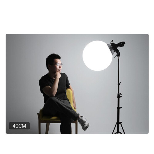 Universal Photography Diffuser Soft  Dome 40CM Softbox for Studio Flash with Bowens Mount Enhances Photo Quality 2