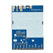 Módulo Receptor Inalámbrico 3.3G RX3364Pro FPV VRX, Módulo Receptor Analógico Inalámbrico RSSI FPV, Módulo de Transmisión de Audio y Video