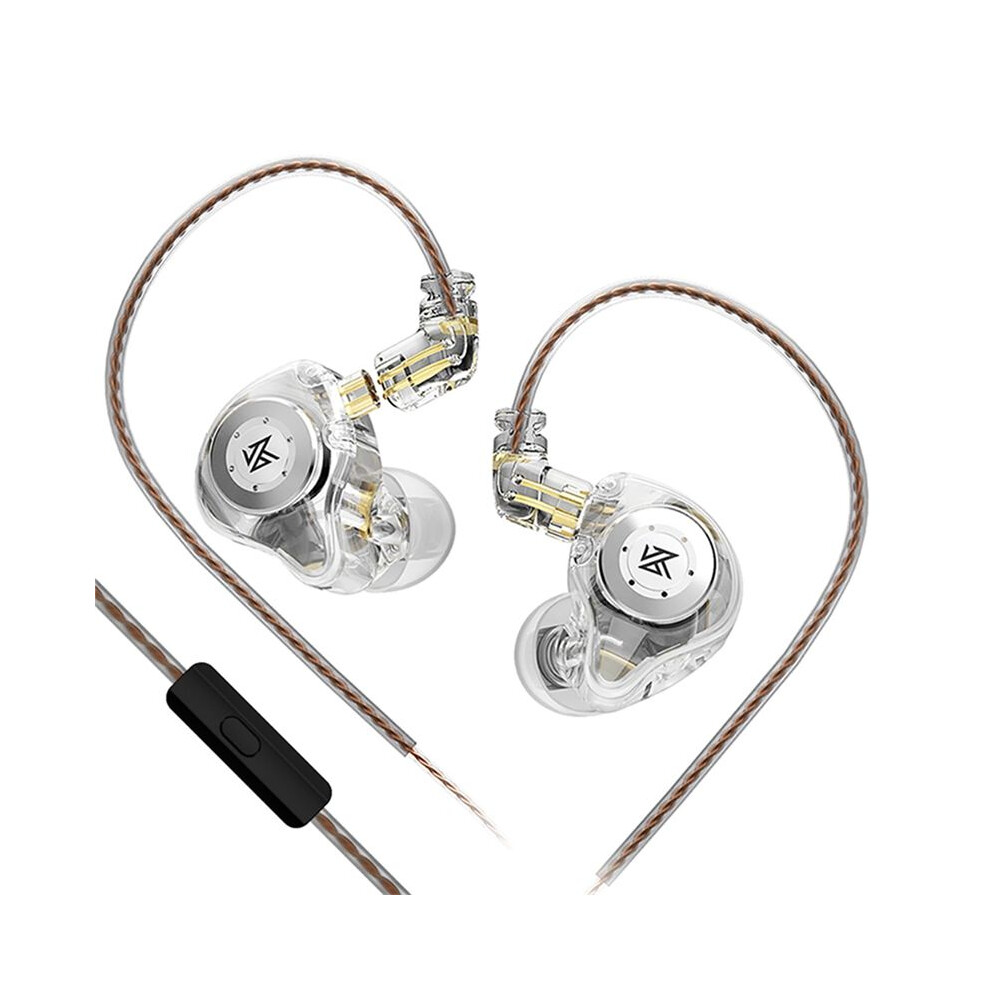 Kz Edx Pro Gaming Earbuds, Hifi Iem Earphones Earphones Dual Driver In Ear Monitor For Audiophile Dj Singers Crystal 6031843046263