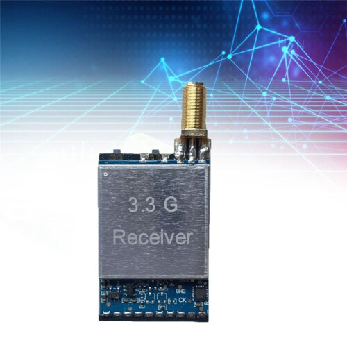 Modulo Ricevitore Analogico Wireless FPV VRX RX3364-CPB 3.3G Modulo di Trasmissione Audio Video FPV Modulo Ricevitore Wireless 2