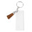 240 PCs Acrylic Keychain Blank Tassel Pendant Set Includes Rectangular Transparent Acrylic Keychain 6