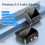 5.4  Audio Transmitter and Receiver 2-in-1 Adapter Dual Transmitter and Dual Receiver One-to-Two 8